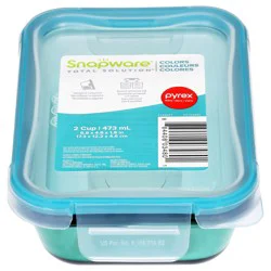Snapware Total Solution 2 Cup Glass Food Storage Container