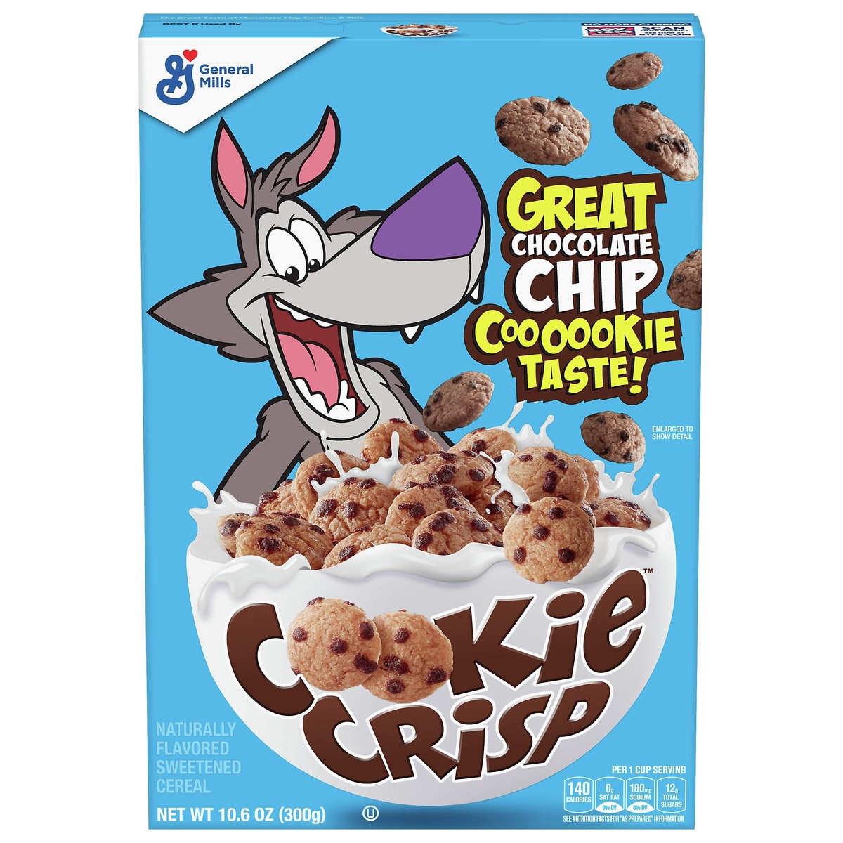 slide 1 of 10, Cookie Crisp Cereal, 10.6 oz