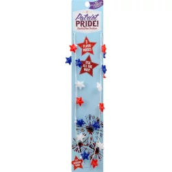 Patriot Pride Light Up USA Patriotic Necklace