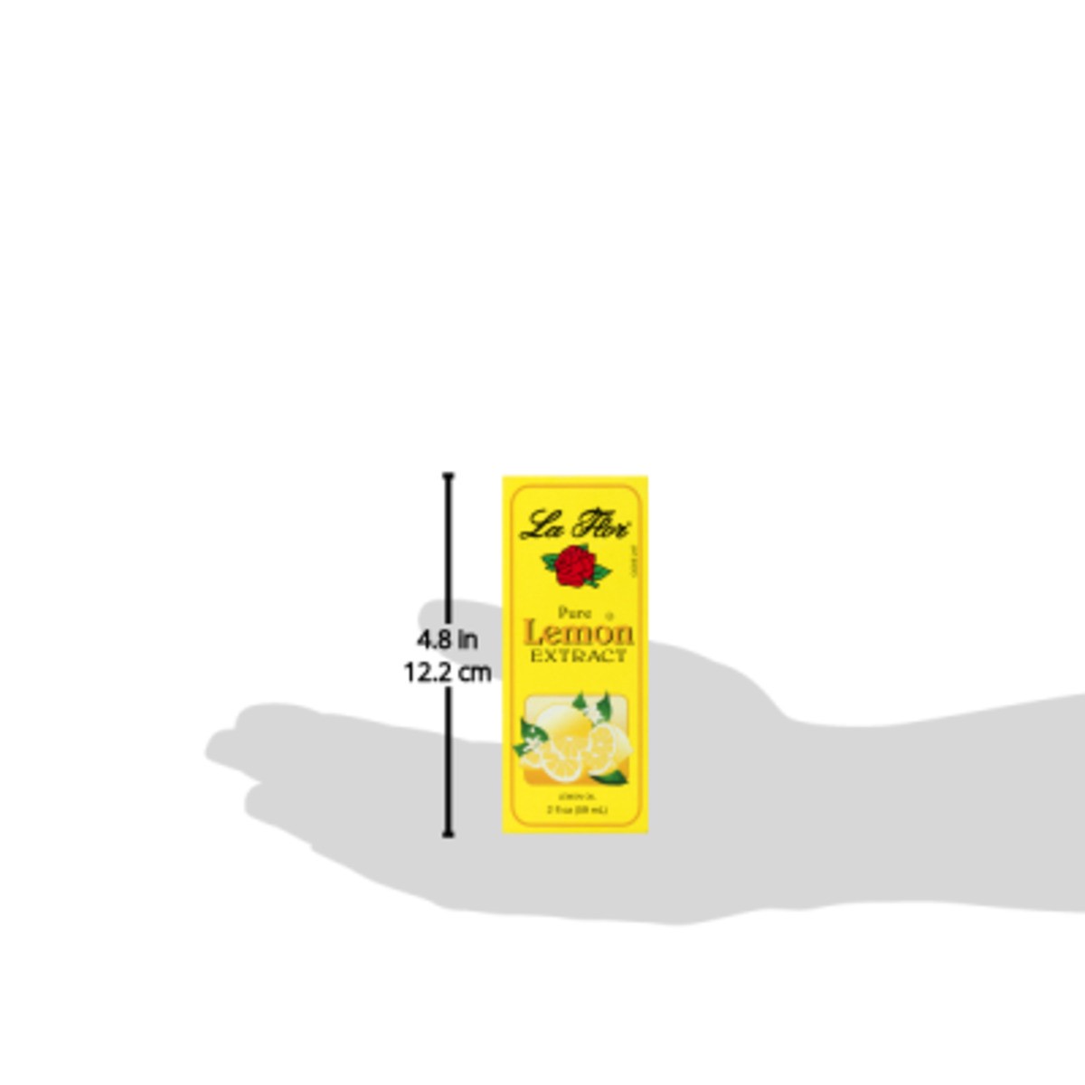 slide 3 of 9, La Flor Pure Lemon Extract, 2 oz