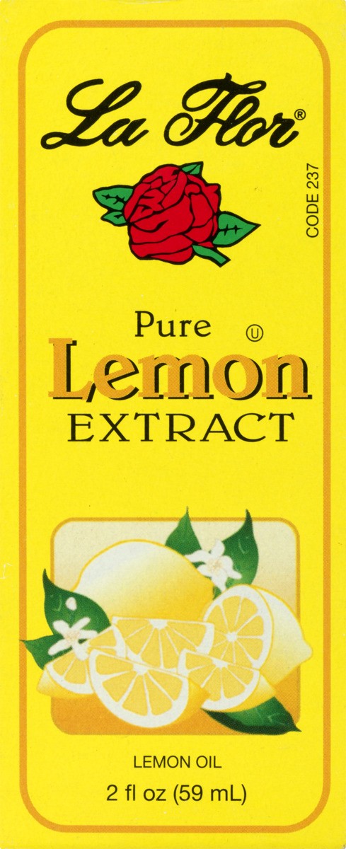 slide 8 of 9, La Flor Pure Lemon Extract, 2 oz