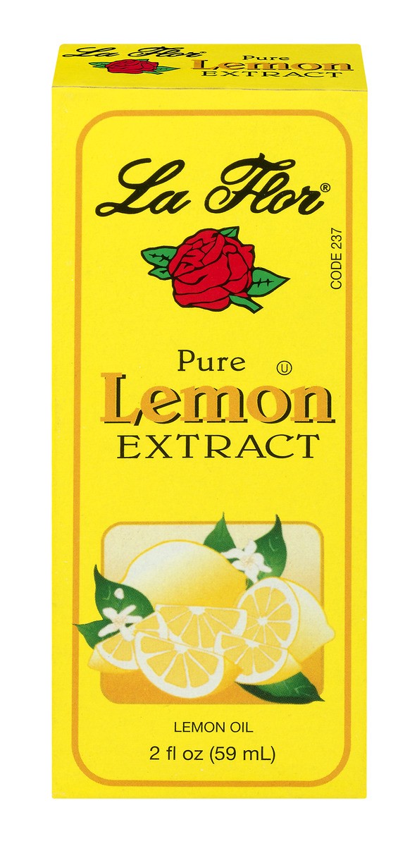 slide 1 of 9, La Flor Pure Lemon Extract, 2 oz