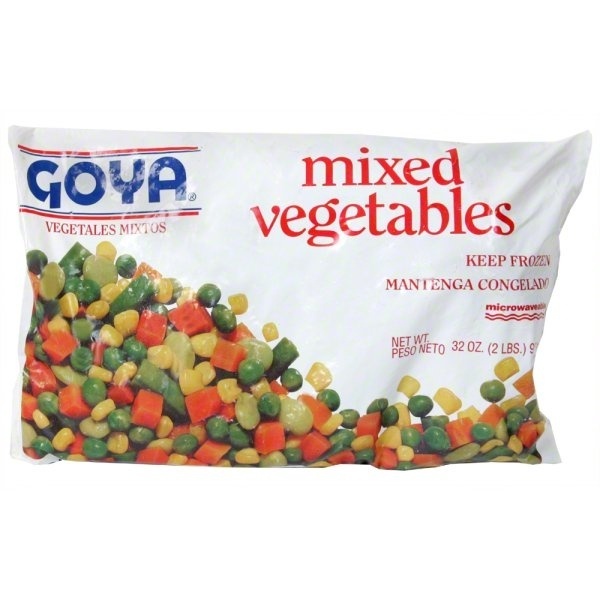 slide 1 of 1, Goya Mixed Vegetables, 32 oz