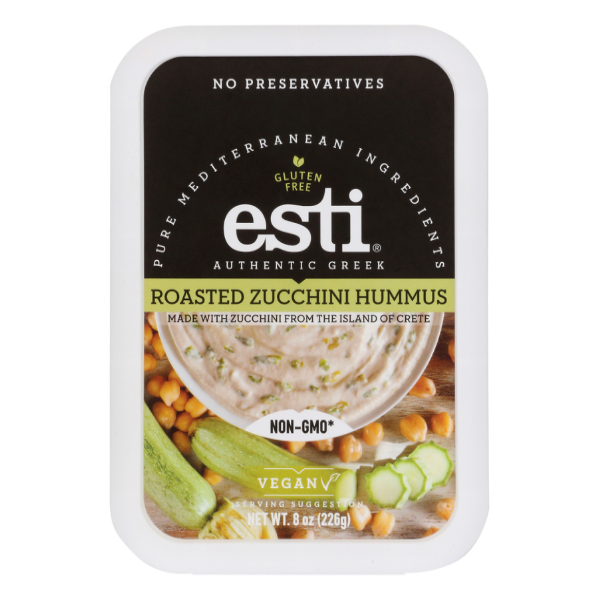 slide 1 of 1, esti Roasted Zucchini Hummus, 10 oz