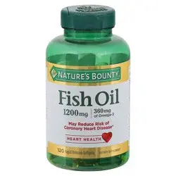 Nature's Bounty Fish Oil 1200 Mg