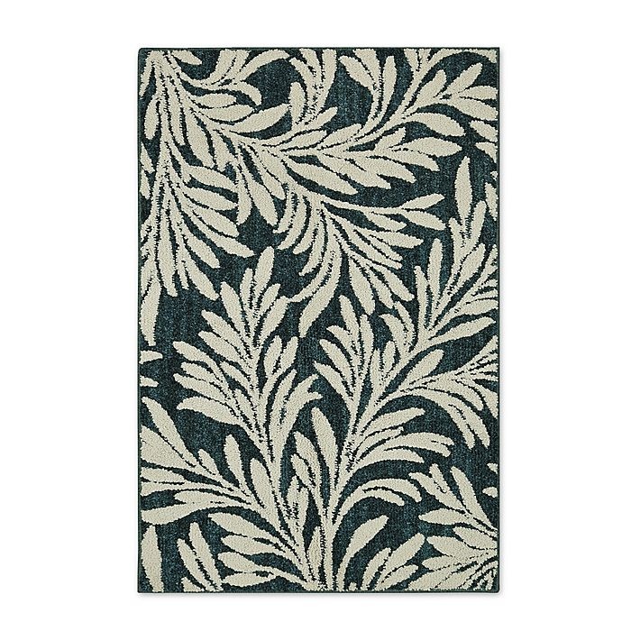 slide 1 of 1, Mohawk Home Mohawk Signature Willow Accent Rug - Teal, 2 ft 6 in x 3 ft 10 in