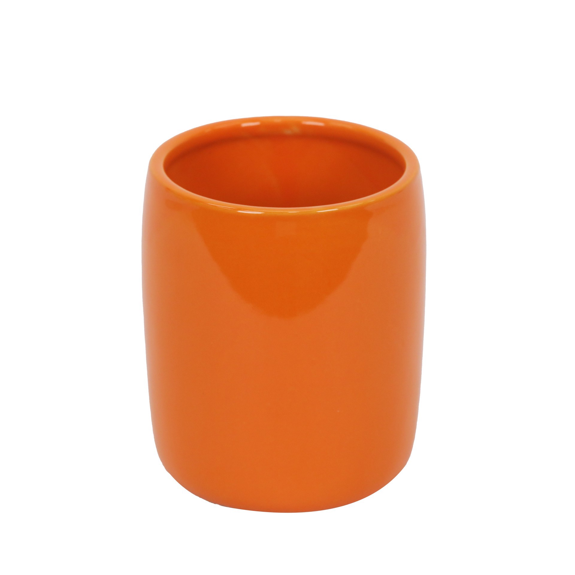 slide 2 of 2, 5" Pumpkin Ceramic Container By Ashland, 4.13 in x 4.25 in x 4.80 in