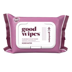 Goodwipes XL Flushable Wipes - Rosewater 1pk, 50 Count