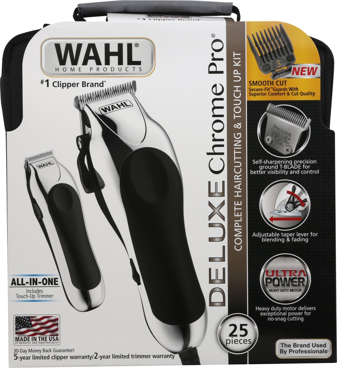 slide 6 of 9, Wahl Deluxe Chrome Pro Complete Clipper Kit, 1 ct