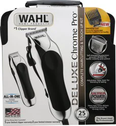 Wahl Deluxe Chrome Pro Complete Clipper Kit