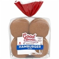 slide 1 of 1, Good To Dough Hamburger Buns, 8 ct; 12 oz