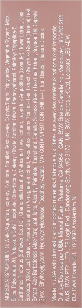 slide 9 of 12, Mineral Fusion Warm 5 - Dark Caramel Full Coverage Liquid Foundation 1.0 fl oz, 1 ct