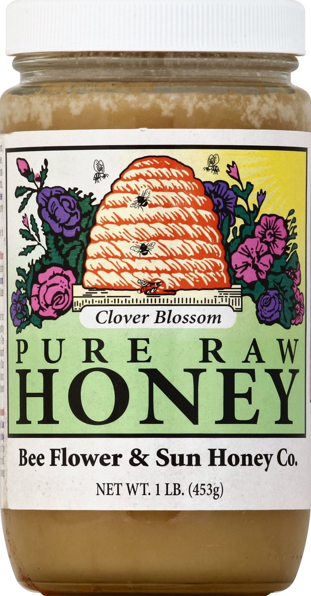 slide 1 of 2, Bee Flower & Sun Honey Co. Honey 1 lb, 1 lb