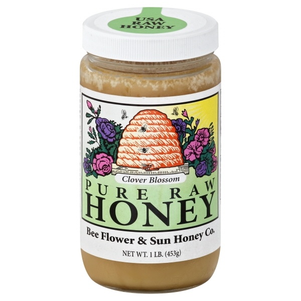 slide 1 of 2, Bee Flower & Sun Honey Co. Honey 1 lb, 1 lb