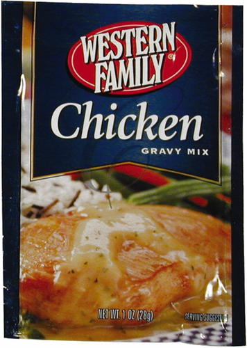 slide 1 of 1, Western Family Chicken Gravy Mix, 1 oz