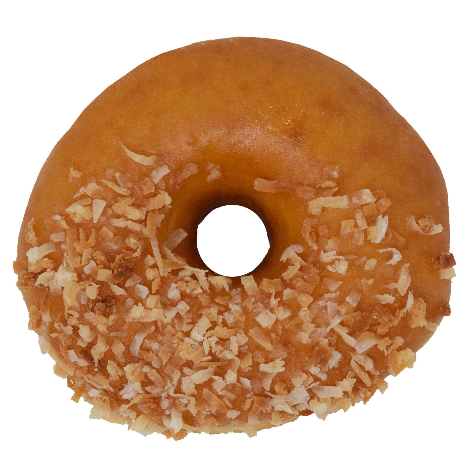 slide 1 of 1, H-E-B Pineapple Coconut Glazed Donut, 1 ct