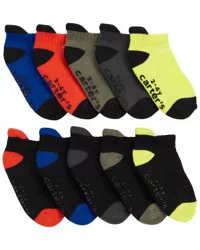 Carter's Toddler 10-Pack Athletic Socks
