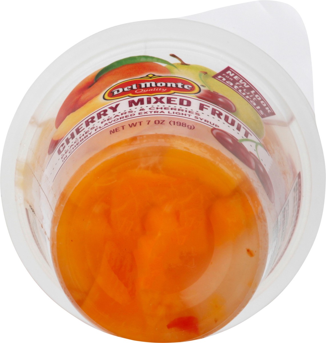 slide 3 of 12, Del Monte Cherry Mixed Fruit Cup Snacks, 7 oz Cup, 7 oz