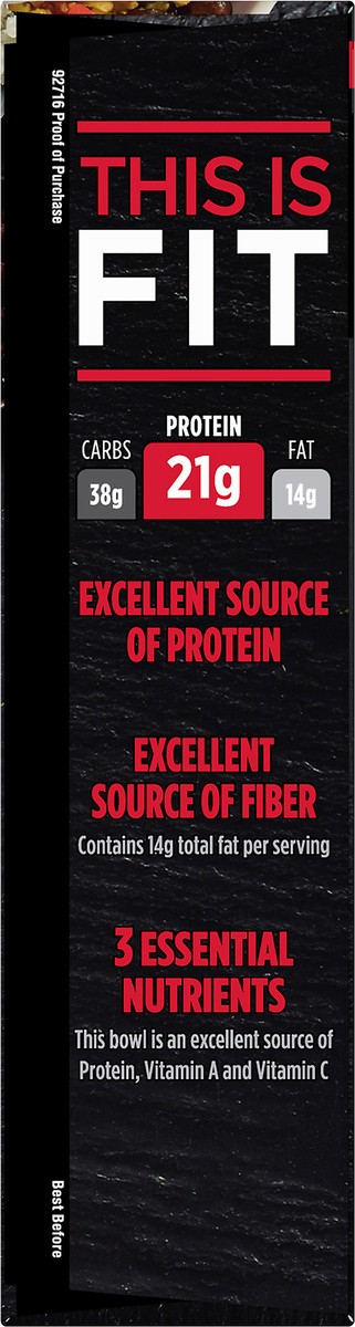 slide 7 of 10, Stouffer's Fit Kitchen Protein Bowls Spicy Chicken Chorizo, 11 oz