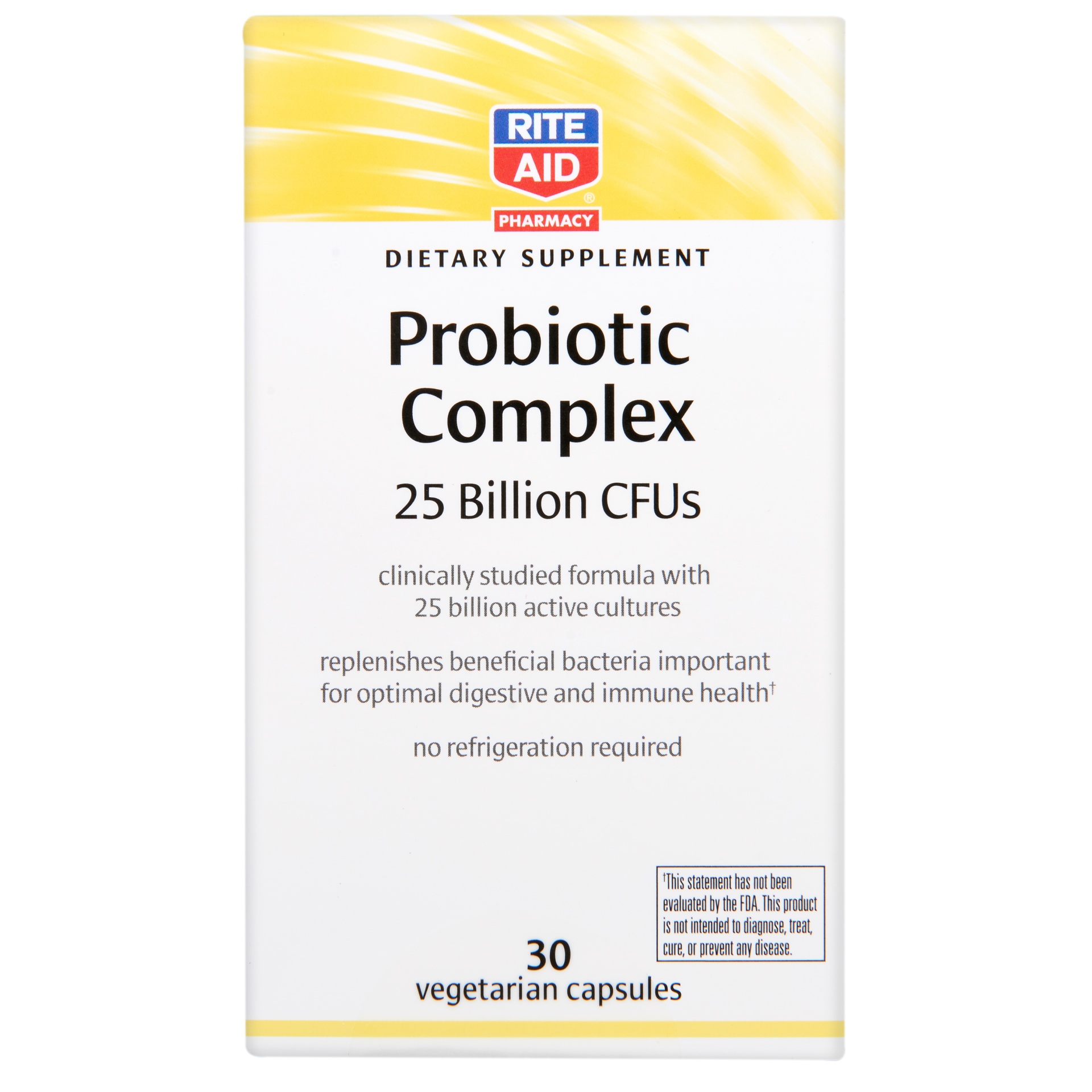 slide 1 of 1, Rite Aid Ra Probiotic 25 Billn, 30 ct