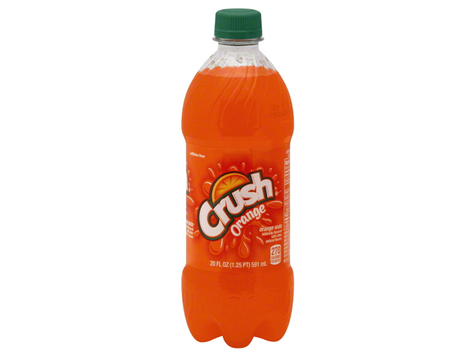 slide 1 of 1, Crush Orange Soda - 20 fl oz, 20 fl oz