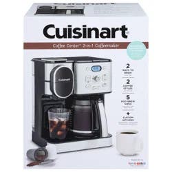 Cuisinart 2-in-1 Coffeemaker, 1 ea