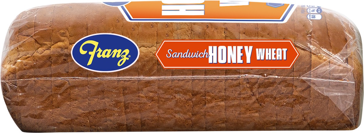 slide 3 of 6, Franz Honey Wheat Whole Grain Bread Sandwich Bread 22.5oz, 22.5 oz