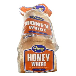 Franz Honey Wheat Whole Grain Bread Sandwich Bread 22.5oz