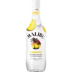 Malibu Caribbean Rum with Pineapple Flavored Liqueur 750mL, 42 Proof