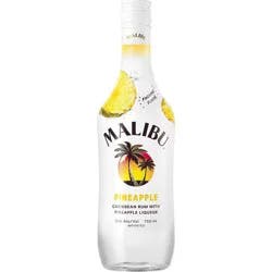 Malibu Caribbean Rum with Pineapple Flavored Liqueur 750mL, 42 Proof