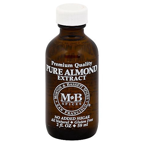 slide 1 of 1, Morton & Bassett Extract Pure Almond- 2 fl oz, 2 fl oz