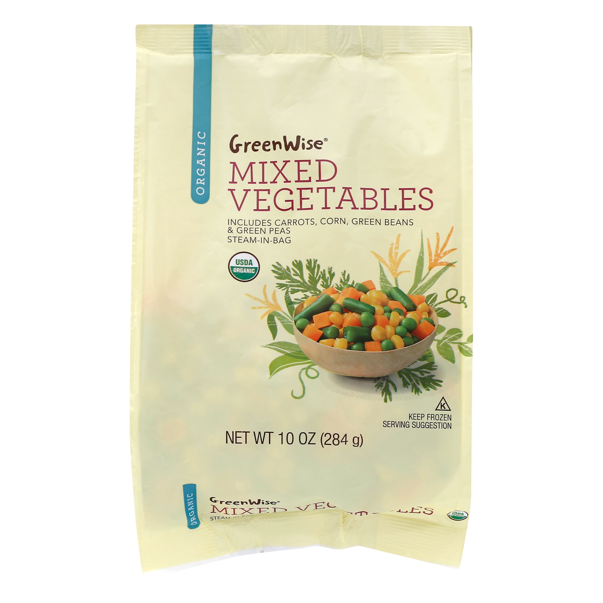 slide 1 of 1, GreenWise Organic Mixed Vegetables, 10 oz
