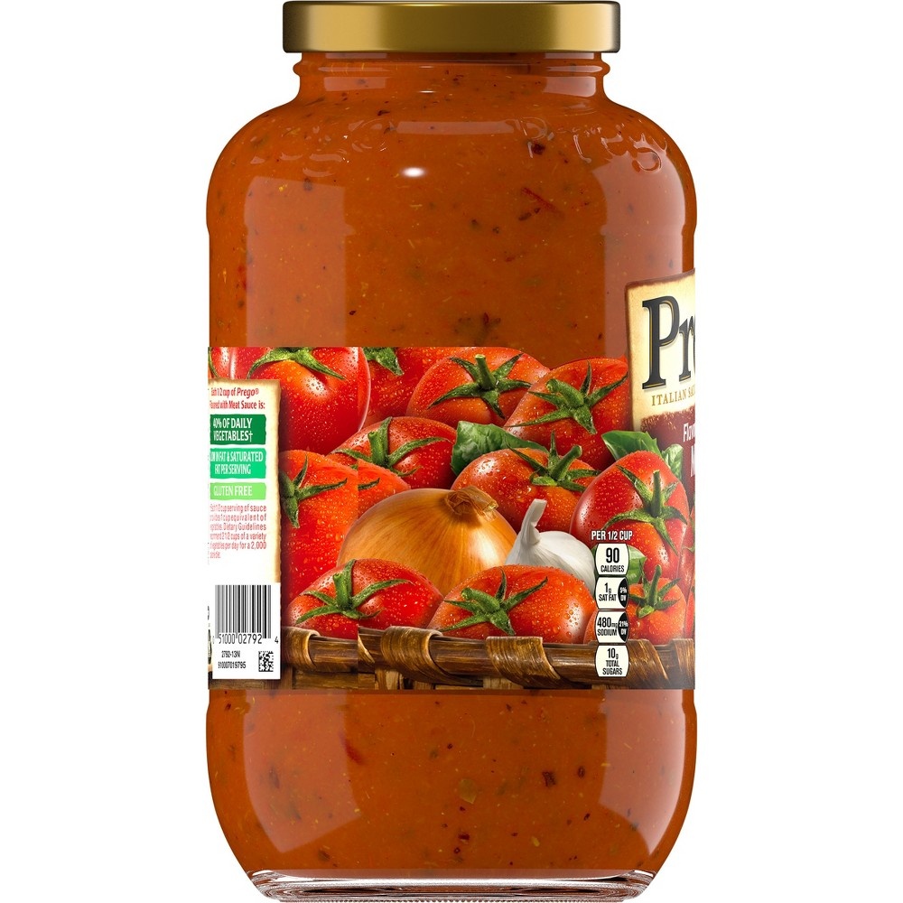 slide 7 of 8, Prego Flavored With Meat Italian Sauce, 45 oz