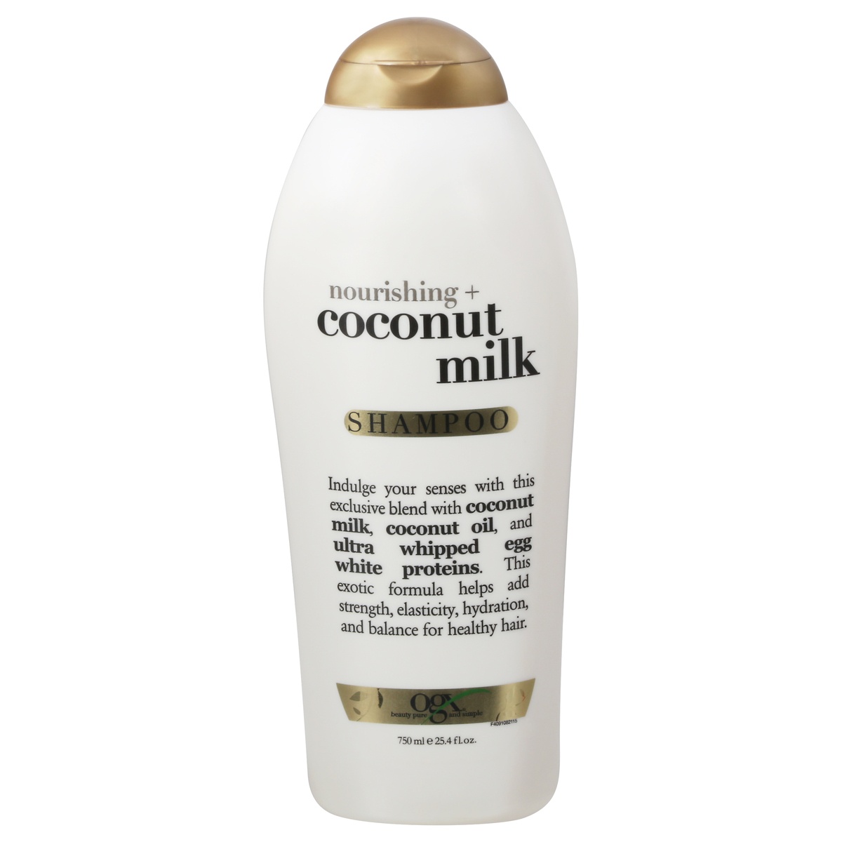 slide 1 of 2, OGX Nourishing Coconut Milk Moisturizing Shampoo for Strong & Healthy Hair - 25.4 fl oz, 25.4 oz