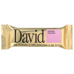 DAVID Cake Batter Flavored Bar 2.05 oz