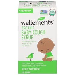 Wellements Baby Cough & Mucus Syrup, Organic, 2 fl oz
