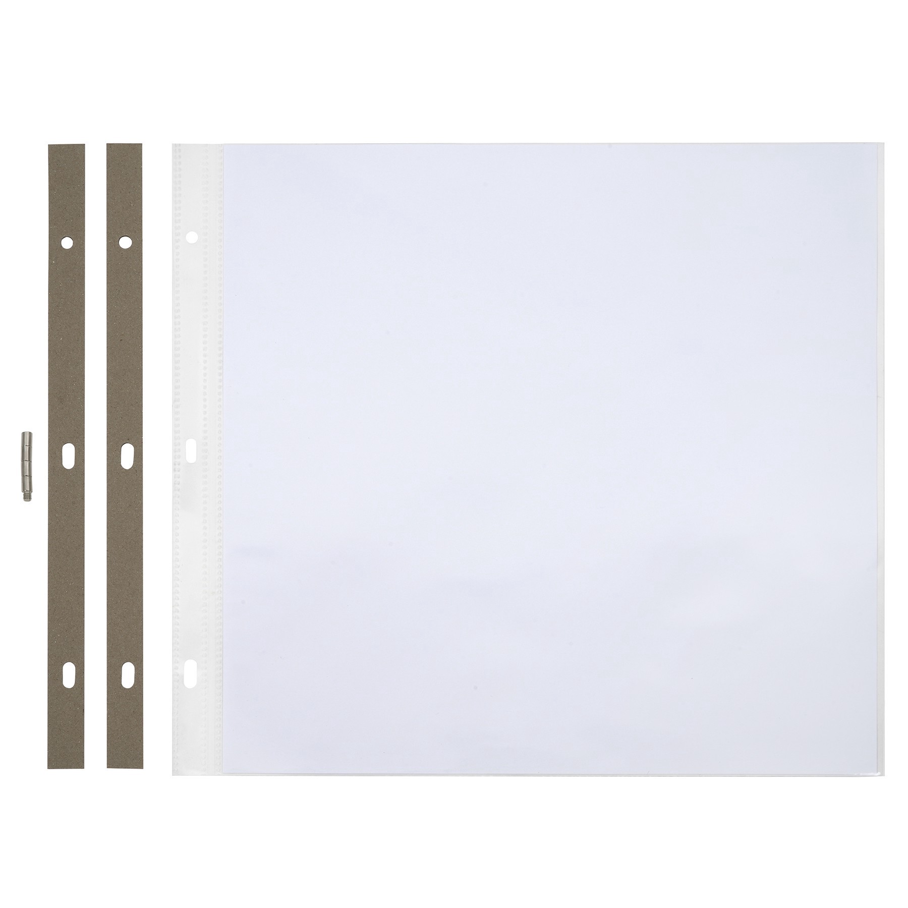 slide 2 of 3, 12" X 12" White Scrapbook Refill Pages By Recollections, 20 Sheets, 12 in x 12 in