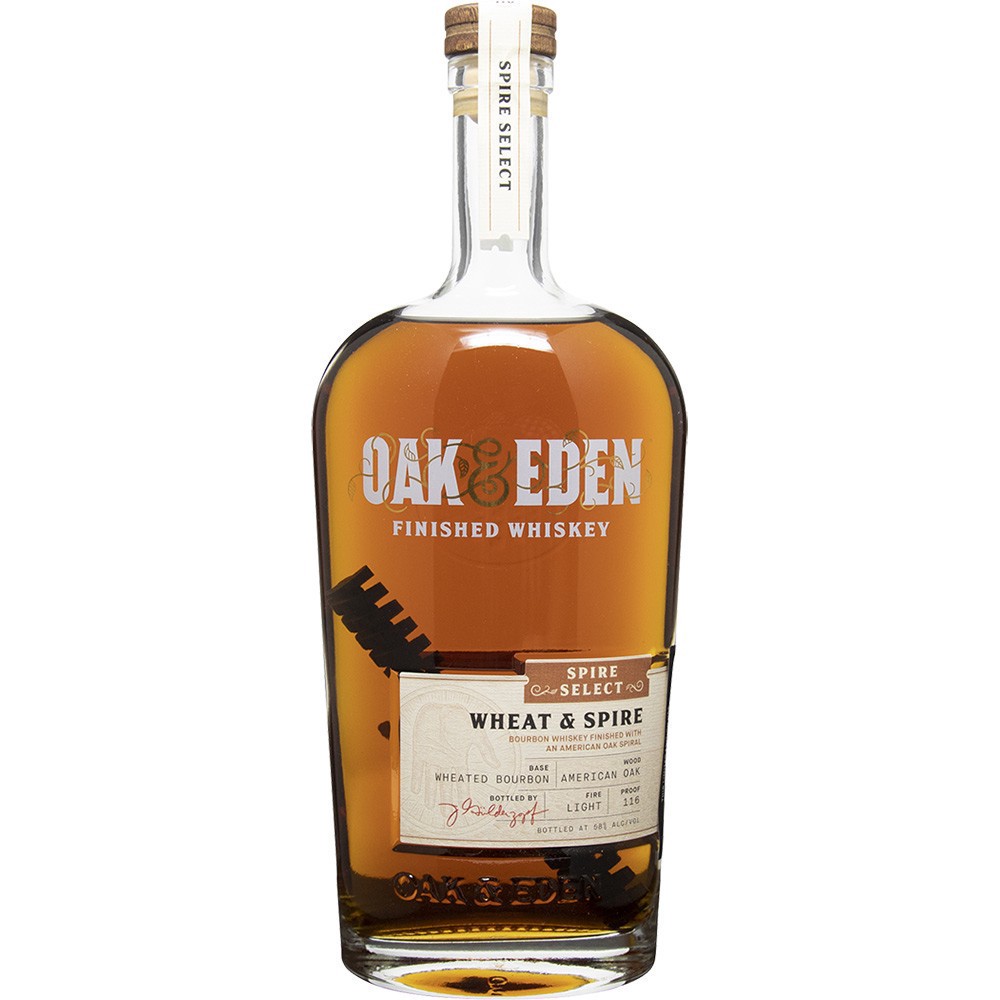 slide 1 of 1, Oak & Eden Wheated Bourbon Brlsel, 750 ml