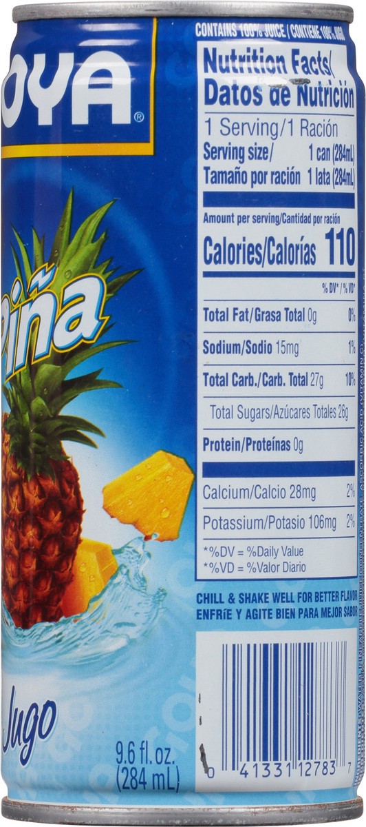 slide 5 of 9, Goya Pineapple Juice - 9.6 fl oz, 9.6 fl oz