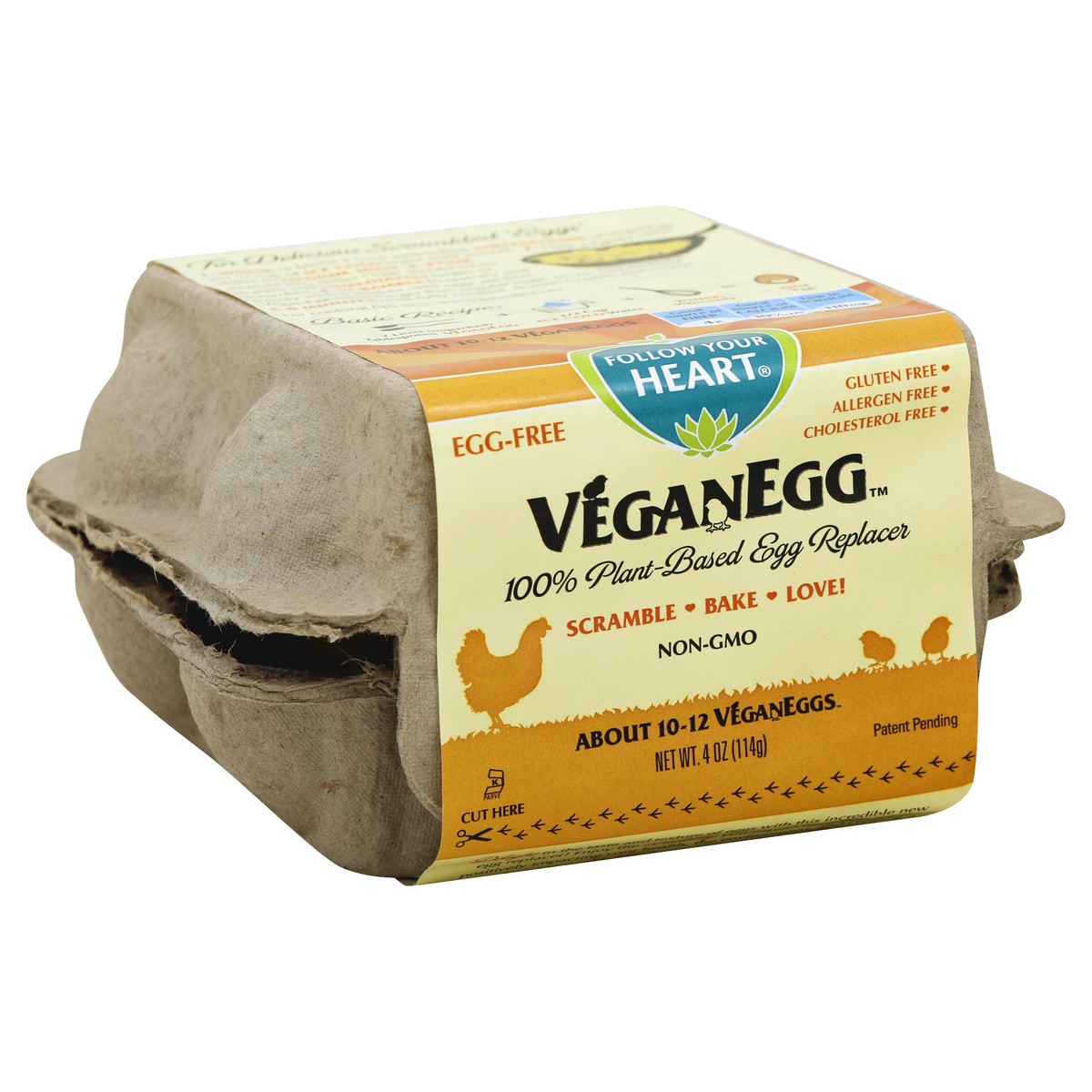slide 5 of 5, Follow Your Heart VeganEgg 4 oz, 4 oz