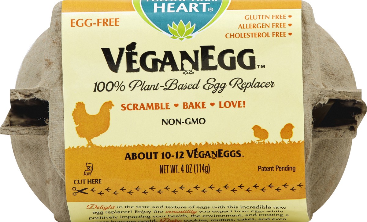 slide 1 of 5, Follow Your Heart VeganEgg 4 oz, 4 oz