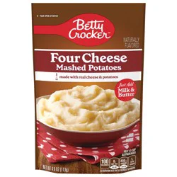 Betty Crocker Four Cheese Mashed Potatoes, 4 ounces