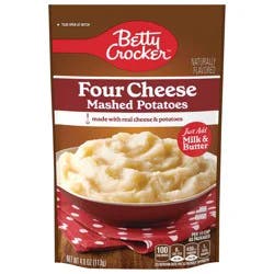 Betty Crocker Four Cheese Mashed Potatoes, 4 ounces