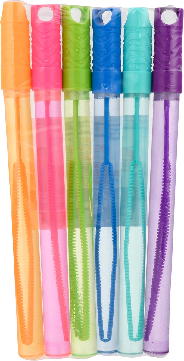 slide 11 of 11, Fubbles 3+ Bubble Wand Giant Value Pack 6 - 4 fl oz Units, 24 fl oz