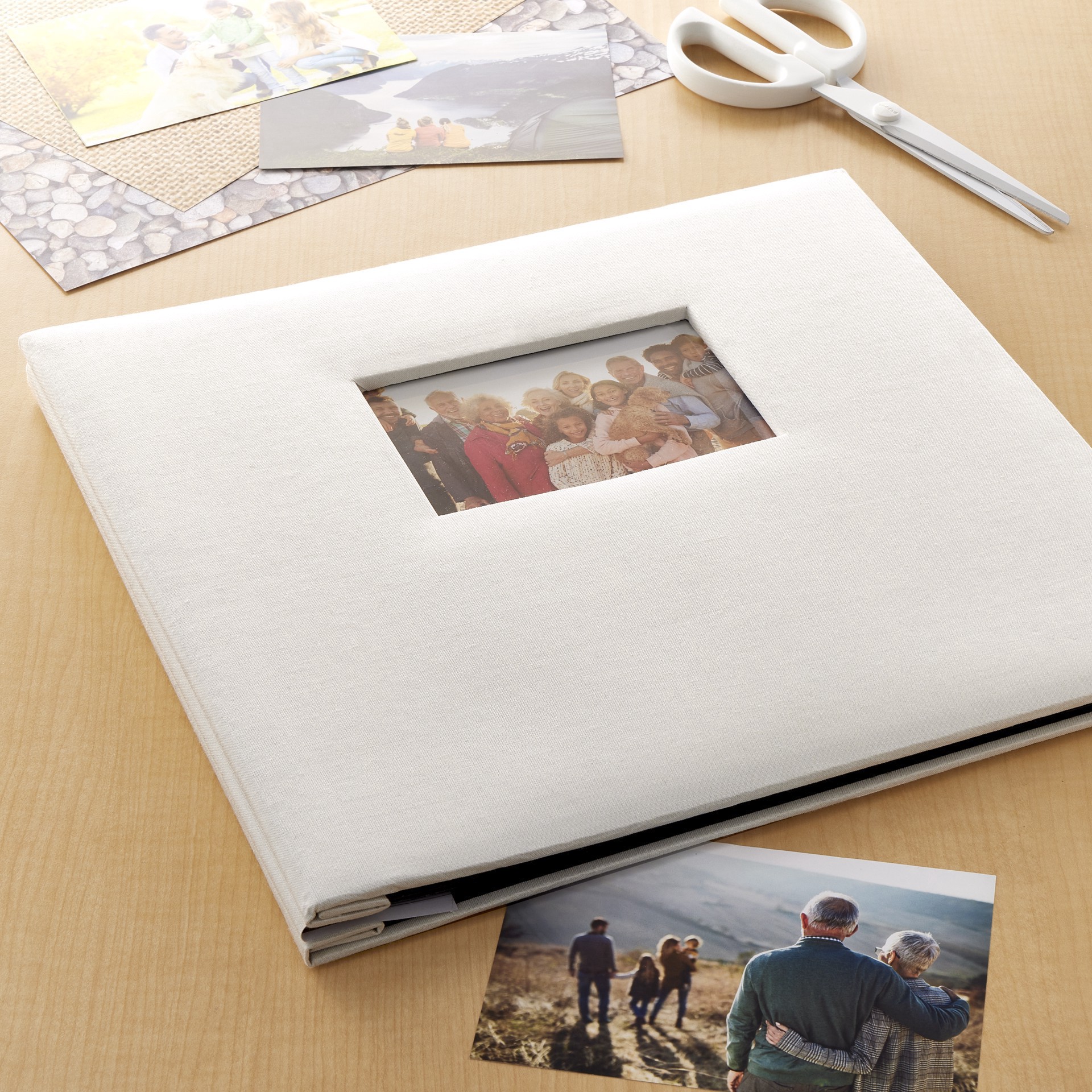 slide 2 of 3, Cream Scrapbook By Recollections, 12 in x 12 in