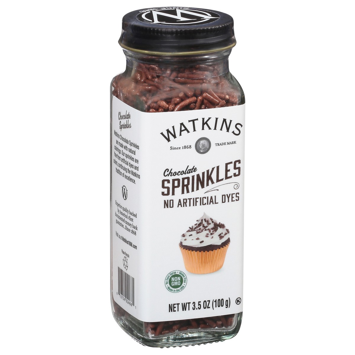 slide 8 of 9, Watkins Chocolate Sprinkles, 3.5 oz