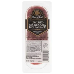 Boar's Head Uncured Sopressata Dry Sausage