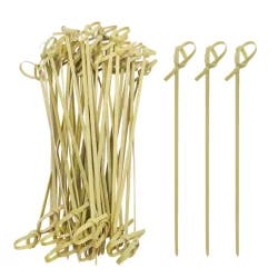 Oggi Bamboo Cocktail Picks, 25 ct