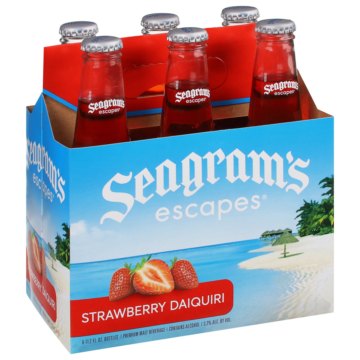 Seagram's Strawberry Daiquiri 6pk/11.2oz 6 ct Shipt