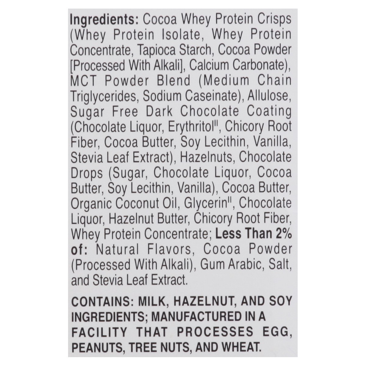 slide 8 of 13, Zone Perfect Choc Hazelnut Keto Bar 5Pk, 7.05 oz